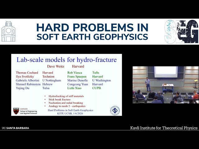 Lab-Scale Models for Hydro-Fracture