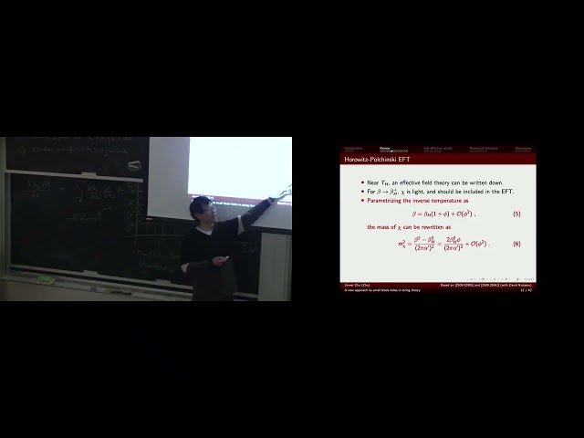 A New Approach to Small Black Holes in String Theory