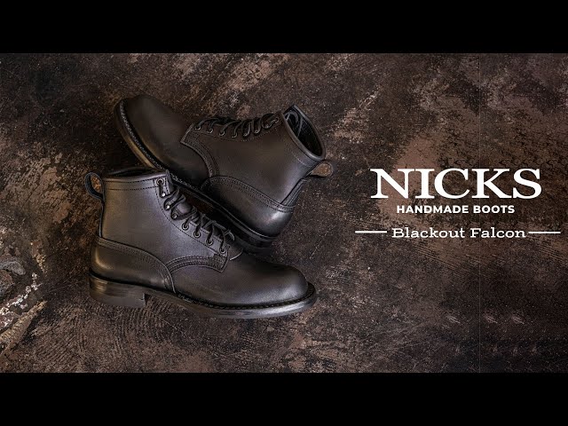 Nicks Blackout Falcon - Building the Toughest Heritage Boot