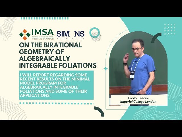 Birational Geometry of Algebraically Integrable Foliations