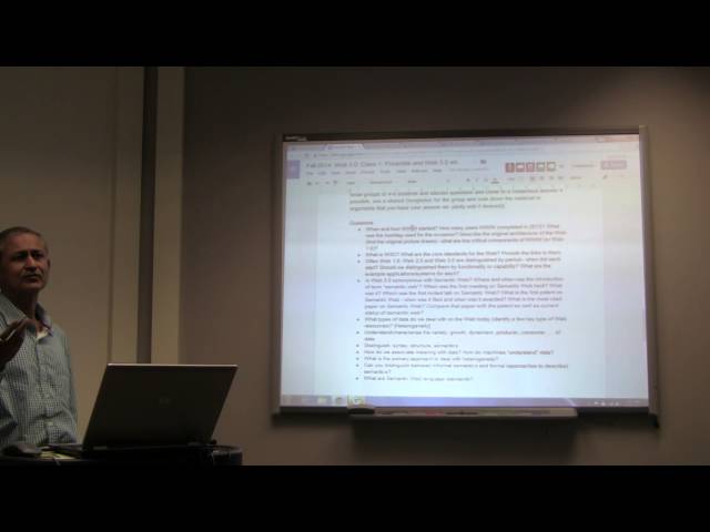 Web 3.0 - Next Generation Web and Applications - Fall 2014