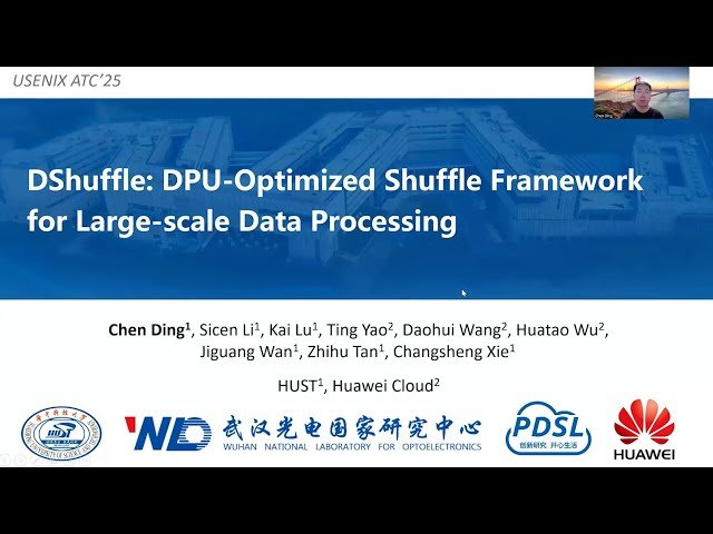 DShuffle - DPU-Optimized Shuffle Framework for Large-scale Data Processing