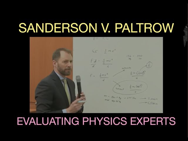 Physics Analysis of Impact Forces in the Paltrow Ski Trial