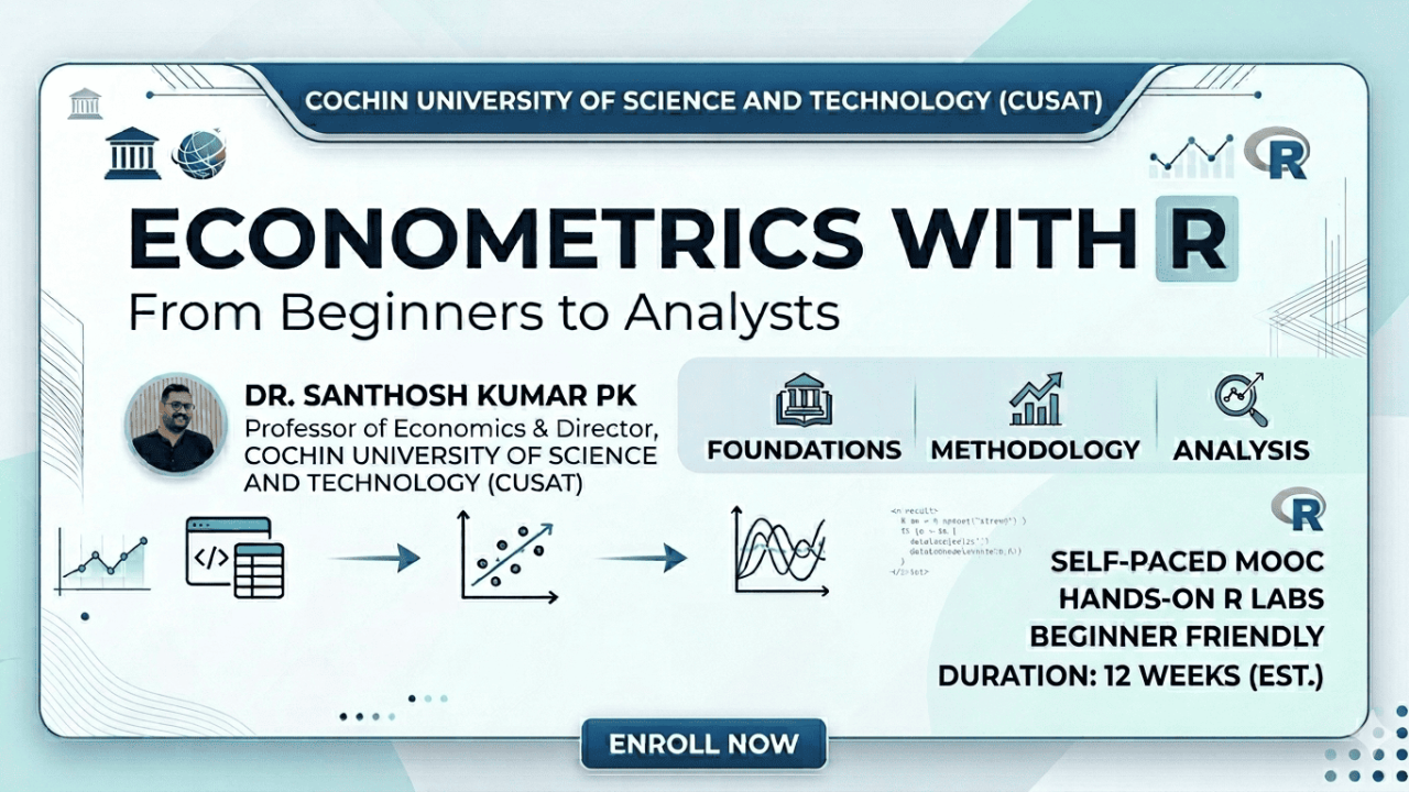 Econometrics with R for Beginners to Analysts