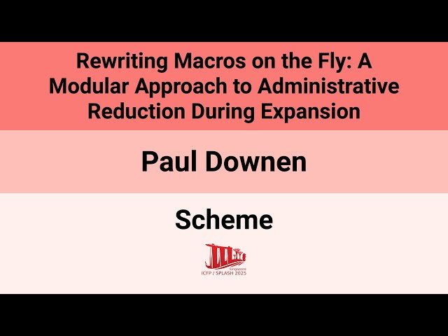 Rewriting Macros on the Fly - A Modular Approach to Administrative Reduction During Expansion