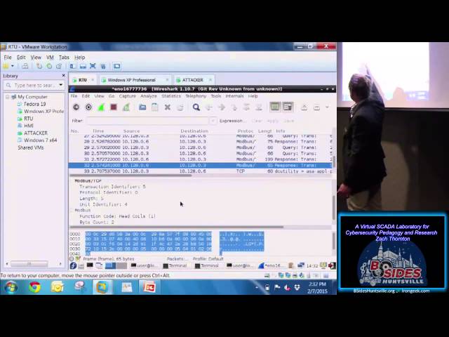 A Virtual SCADA Laboratory for Cybersecurity Pedagogy and Research - BSides Huntsville 2015