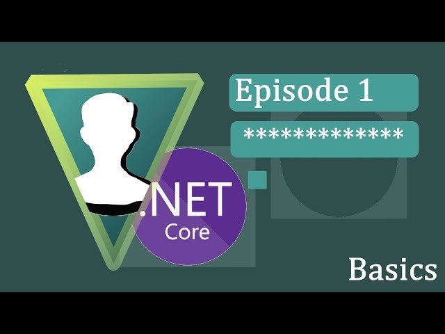 ASP.NET Core 3 Authentication Basics - Episode 1