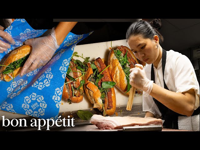 Vietnamese Bánh Mì Sandwich Making - NYC's Best New Sandwich