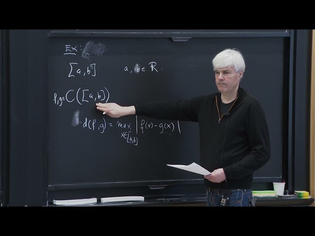 Convergence in Metric Spaces - Operations on Sets - Lecture 12