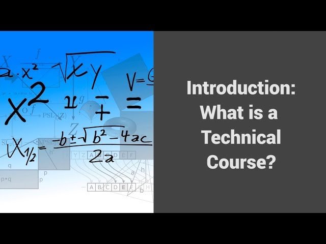 How to Study for Technical Courses