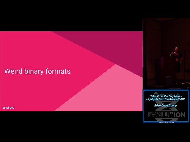 Stable 13 Tales From the Bug Mine Highlights from the Android VRP