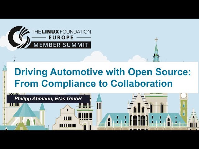 Driving Automotive with Open Source - From Compliance to Collaboration