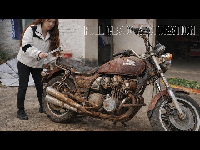 Full Restoration of a 1980 Honda CB750 - Complete Mechanical and Cosmetic Rebuild