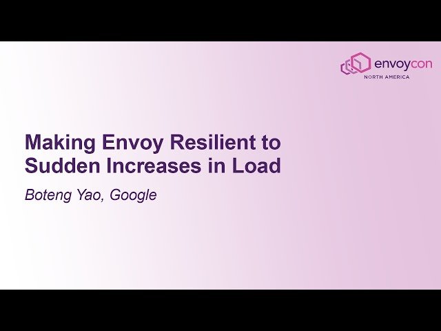 Making Envoy Resilient to Sudden Increases in Load
