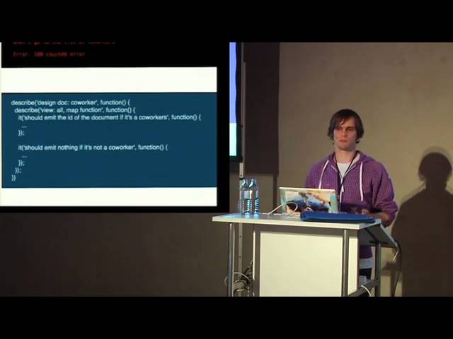 JSConf Talk: Not Your Unit Test from JSConf | Class Central