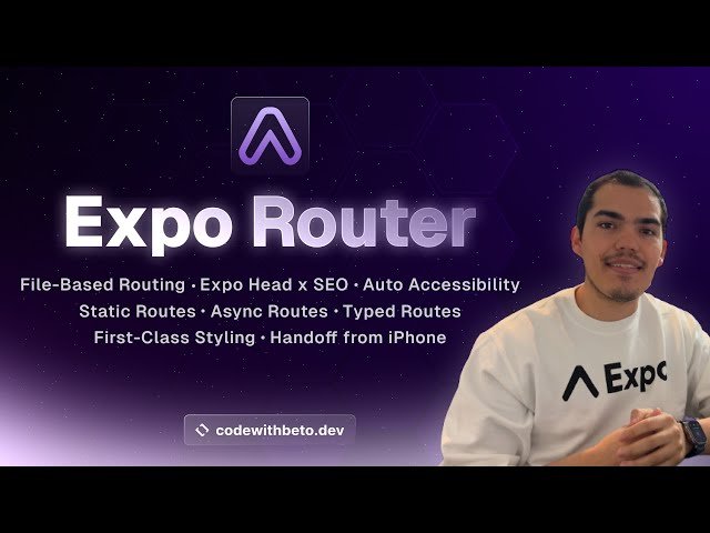 Expo Router - Beginner's Crash Course