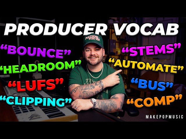 55 Music Production Terms You NEED To Know - Music Production Dictionary