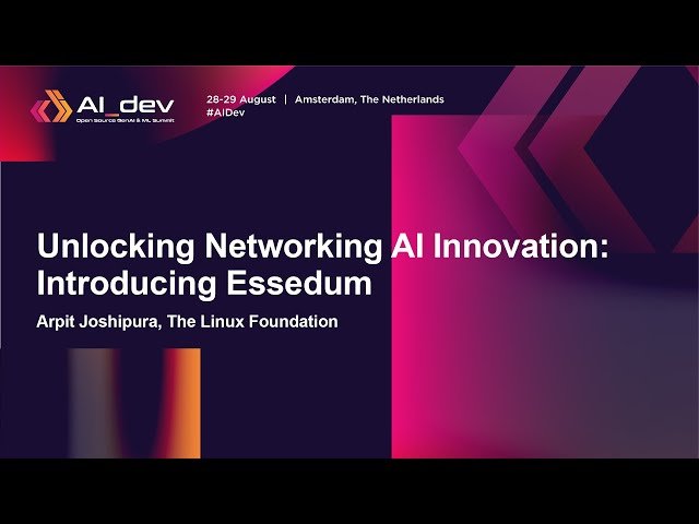 Unlocking Networking AI Innovation - Introducing Essedum