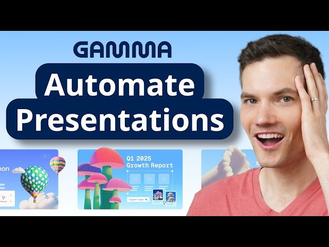 How to Automate Presentations with Gamma 3.0 API and Zapier
