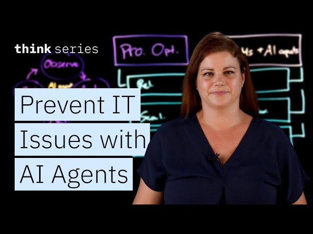 AI Agents and LLMs - Real-Time IT Issue Prediction and Prevention