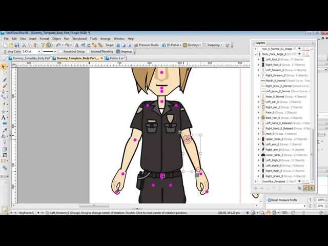 G2 Character Creation in DrawPlus - Part 1: Basics and Custom Character Design