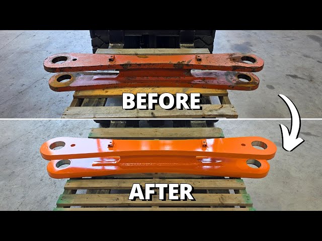 Overhauling a Massive Mining Dump Truck Track Rod - Line Boring and Bore Welding