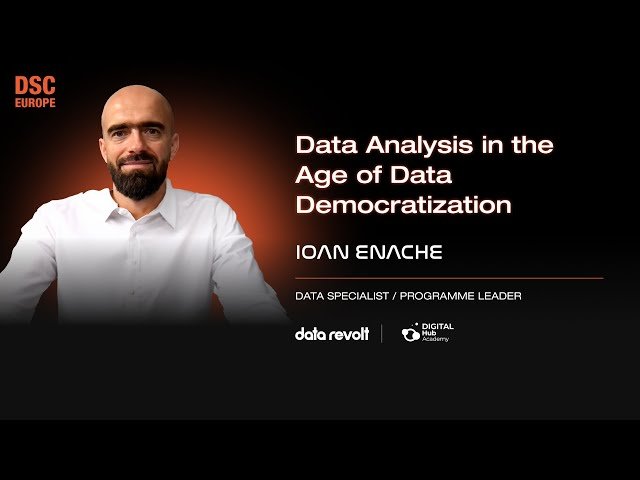 Data Analysis in the Age of Data Democratization