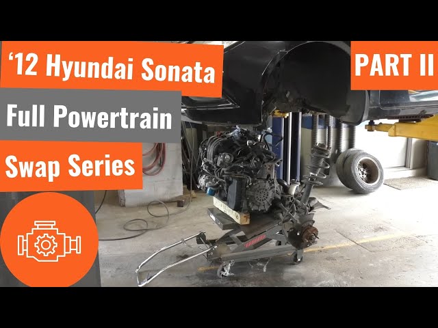 Full Powertrain, Subframe and Suspension Removal on the Free Hyundai Sonata - Part II