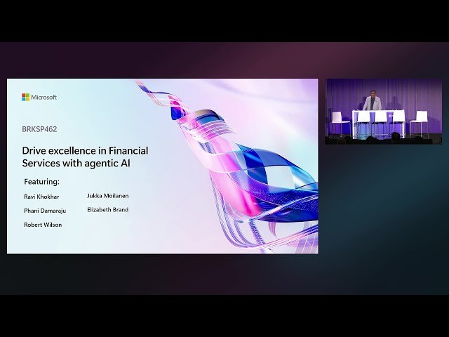 Drive Excellence in Financial Services with Agentic AI - BRKSP462