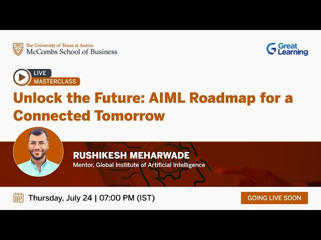 Free Video: Unlock the Future - AIML Roadmap for a Connected Tomorrow ...