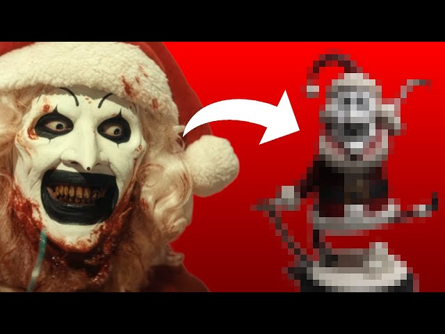 I Made Art the Clown as a Christmas Stop-Motion Puppet