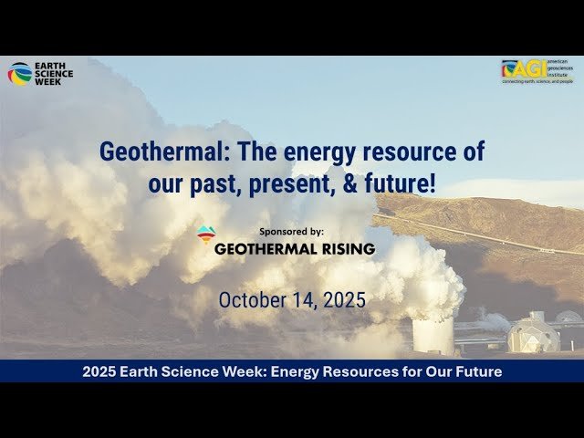 Geothermal - The Energy Resource of Our Past, Present, and Future