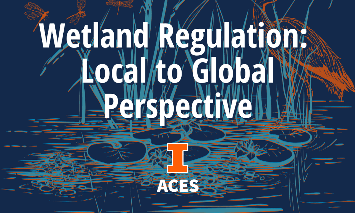Wetland Regulation: Local to Global Perspective