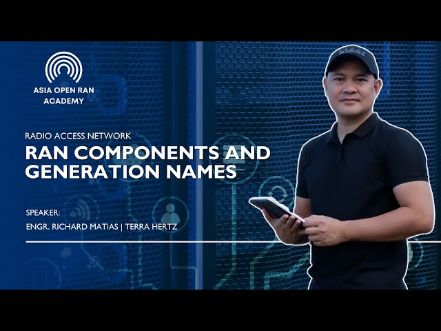 Radio Access Network Components and Mobile Network Evolution from 1G to 5G