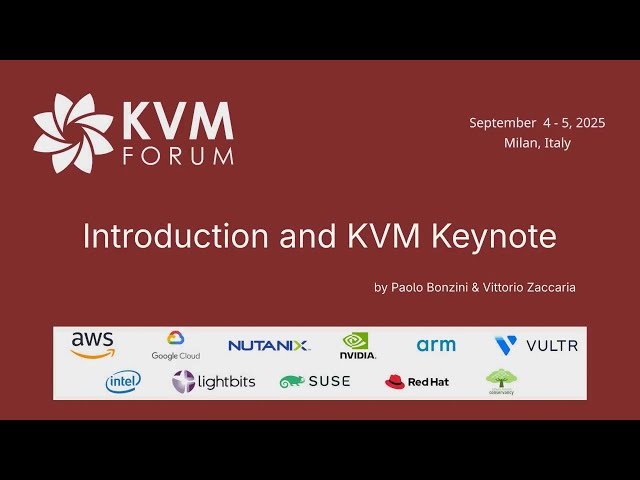 Introduction and KVM Status Update