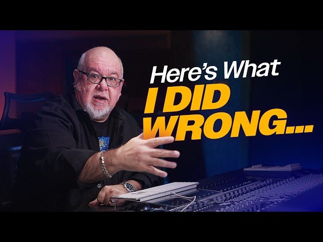 6 Mixing Mistakes I Used to Make in My Early Days