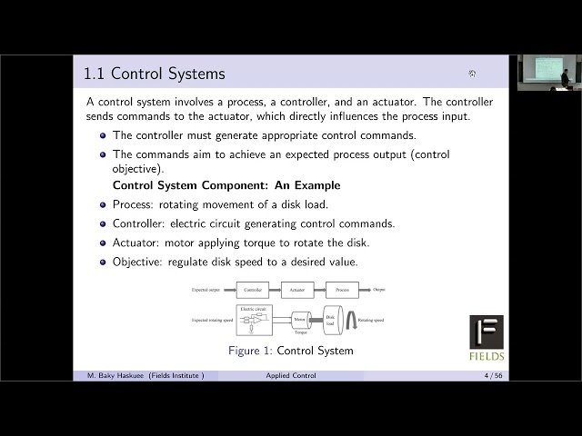 Applied Control Theory