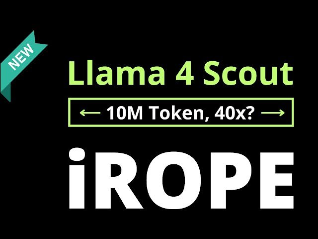 Llama 4 Scout: 10M Token Context Length Explained