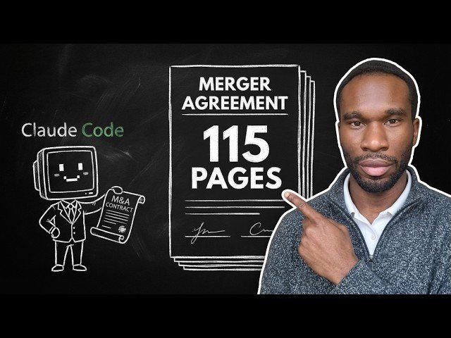 Claude Code Reviews a 115-Page M&A Contract