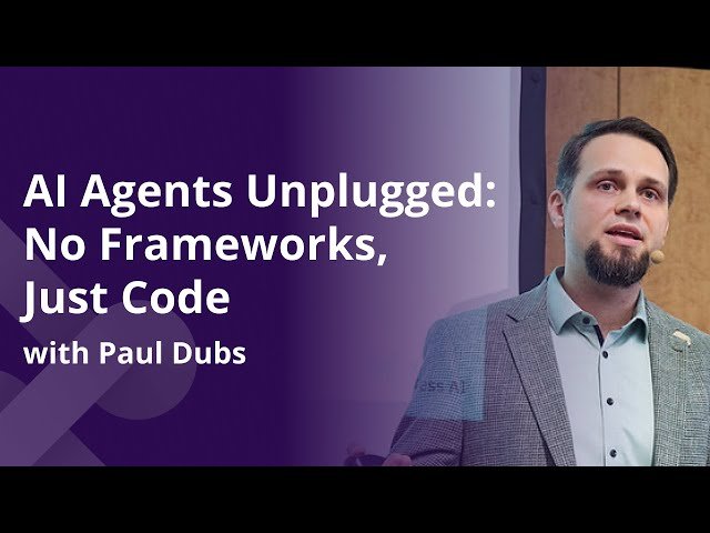 AI Agents Unplugged - No Frameworks, Just Code