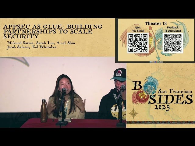 AppSec as Glue - Building Partnerships to Scale Security