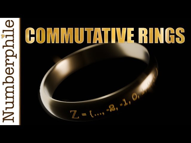 Lord of the Commutative Rings