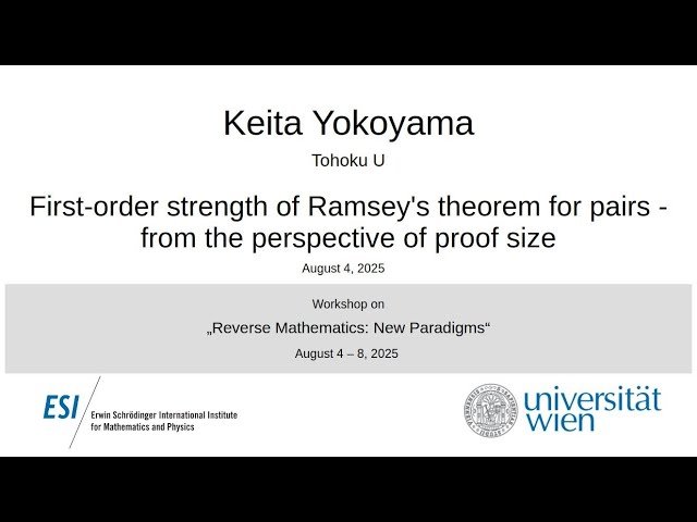 First-Order Strength of Ramsey's Theorem for Pairs - From the Perspective of Proof Theory