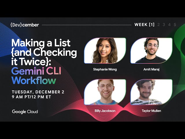 Making a List and Checking It Twice - The Gemini CLI Workflow