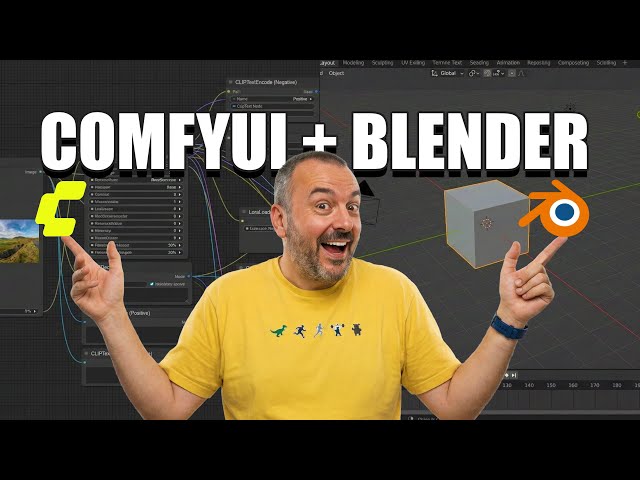 ComfyUI and Blender - The Ultimate Free Local 3D Environment Pipeline for Terrain, PBR, and HDRI