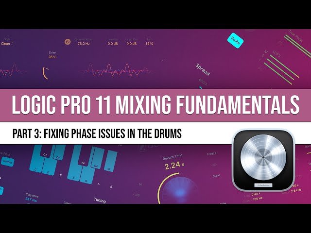 Fixing Phase Issues in the Drums - Logic Pro 11 Mixing #03
