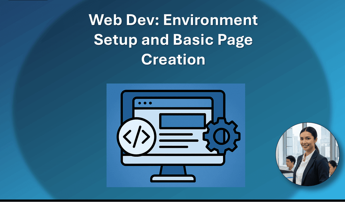 Web Dev: Environment Setup and Basic Page Creation