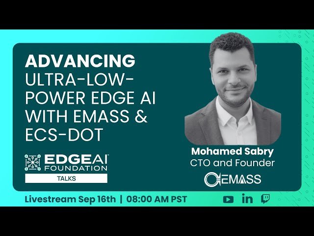 Advancing Ultra-Low-Power Edge AI with EMASS and ECS-DoT
