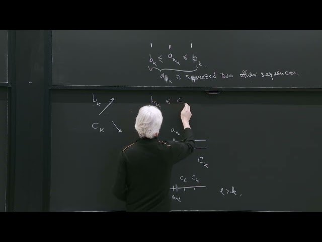Bolzano-Weierstrass Theorem, Cauchy Sequences, and Series - Lecture 7