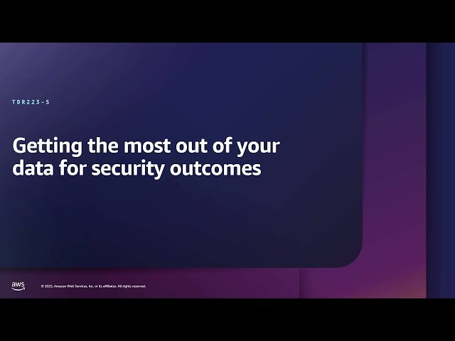 Getting the Most Out of Your Data for Security Outcomes